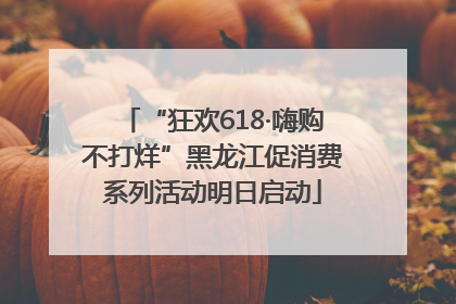 “狂欢618·嗨购不打烊”黑龙江促消费系列活动明日启动