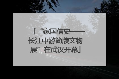 “家国信史——长江中游简牍文物展”在武汉开幕