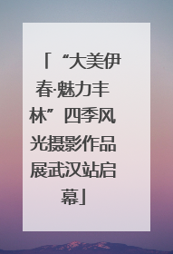 “大美伊春·魅力丰林”四季风光摄影作品展武汉站启幕