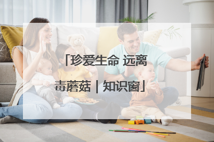 珍爱生命 远离毒蘑菇｜知识窗