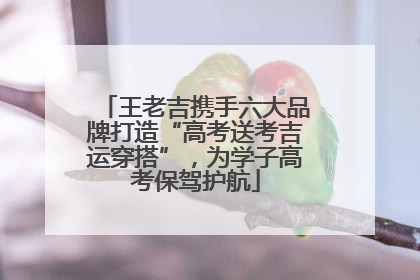 王老吉携手六大品牌打造“高考送考吉运穿搭”，为学子高考保驾护航