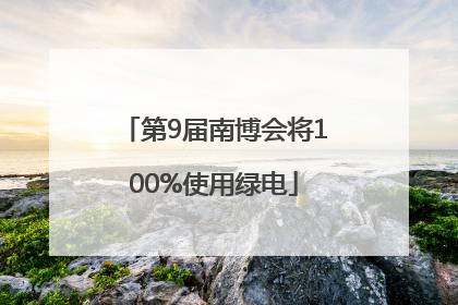第9届南博会将100%使用绿电
