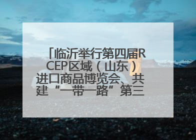 临沂举行第四届RCEP区域（山东）进口商品博览会、共建“一带一路”第三届临沂商城国际采购商大会新闻发布会