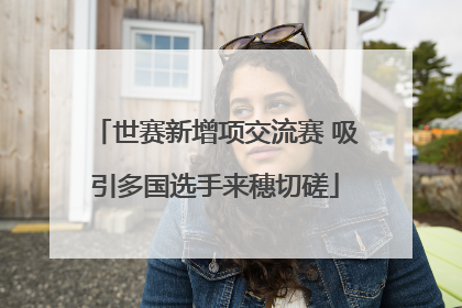 世赛新增项交流赛 吸引多国选手来穗切磋