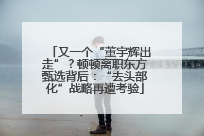 又一个“董宇辉出走”？顿顿离职东方甄选背后：“去头部化”战略再遭考验