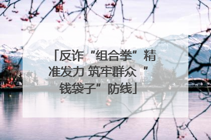 反诈“组合拳”精准发力 筑牢群众“钱袋子”防线