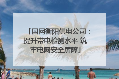 国网衡阳供电公司：提升带电检测水平 筑牢电网安全屏障