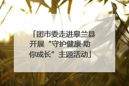 团市委走进皋兰县开展“守护健康·助你成长”主题活动