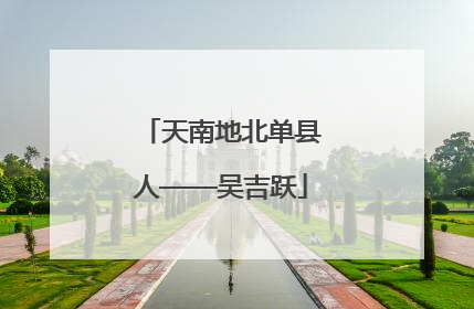 天南地北单县人——吴吉跃