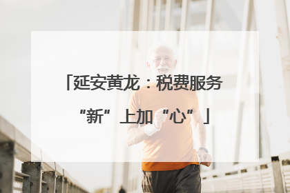 延安黄龙：税费服务“新”上加“心”