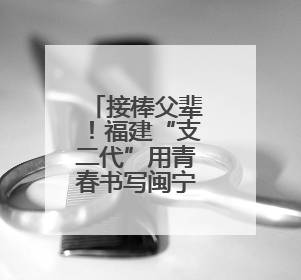 接棒父辈！福建“支二代”用青春书写闽宁情深