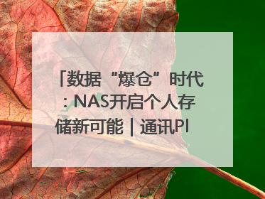 数据“爆仓”时代：NAS开启个人存储新可能｜通讯Plus·深度