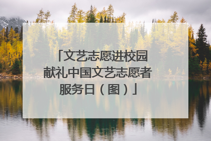 文艺志愿进校园 献礼中国文艺志愿者服务日（图）