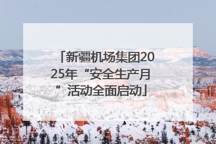 新疆机场集团2025年“安全生产月”活动全面启动