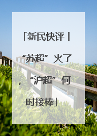 新民快评丨“苏超”火了，“沪超”何时接棒