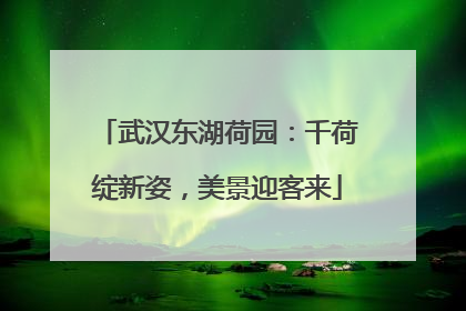 武汉东湖荷园：千荷绽新姿，美景迎客来