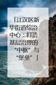 江汉区新华街道综治中心：打造基层治理的“中枢”与“堡垒”