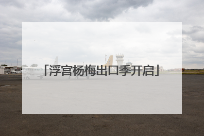 浮宫杨梅出口季开启