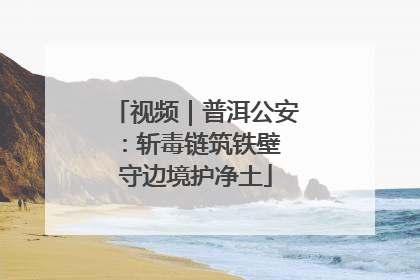 视频｜普洱公安：斩毒链筑铁壁 守边境护净土