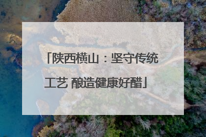 陕西横山：坚守传统工艺 酿造健康好醋