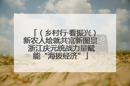 （乡村行·看振兴）新农人绘就共富新图景 浙江庆元统战力量赋能“海拔经济”